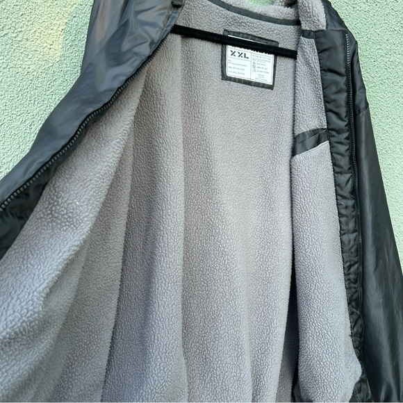 AVIREX Black Nylon Aviation Bomber Jacket | Size XXL - Picture 6 of 8